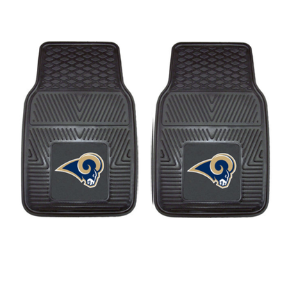 NFL 2-PC VINYL CAR MAT SET