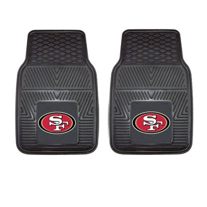 NFL 2-PC VINYL CAR MAT SET